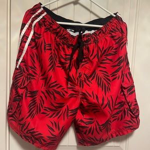 Mens Red and Black Shorts! (Condition: Good)